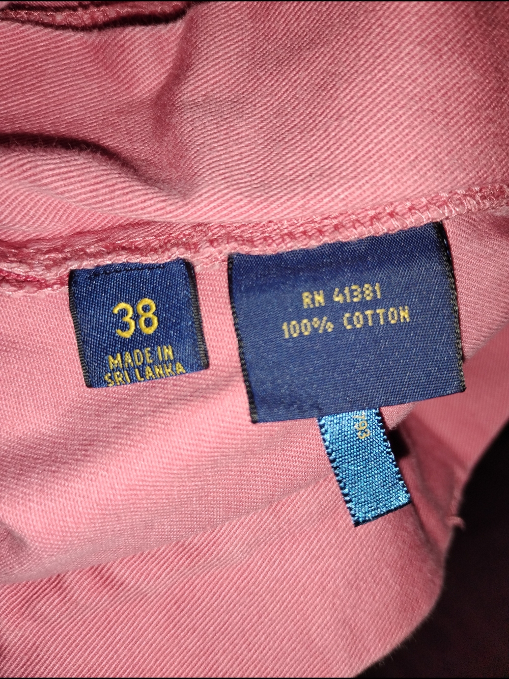 Polo by Ralph Lauren Pink Men’s Flat Front Shorts - Picture 3 of 5